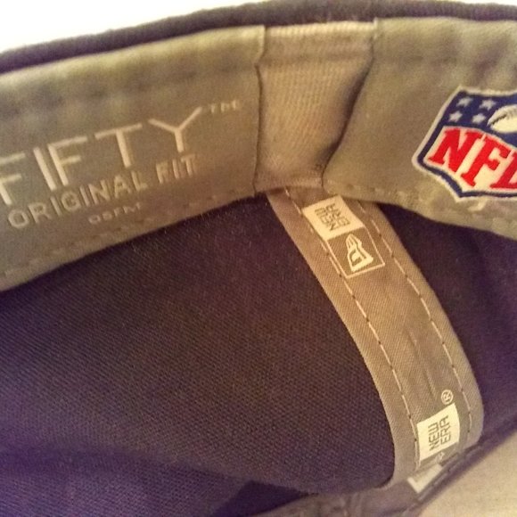 SAN FRANSISCO 49ers New Era 9 Fifthty  ADJUST Classic Gray FOOTBALL SEASON HAT.. - Picture 5 of 7
